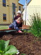 Pracujeme na zahrádce